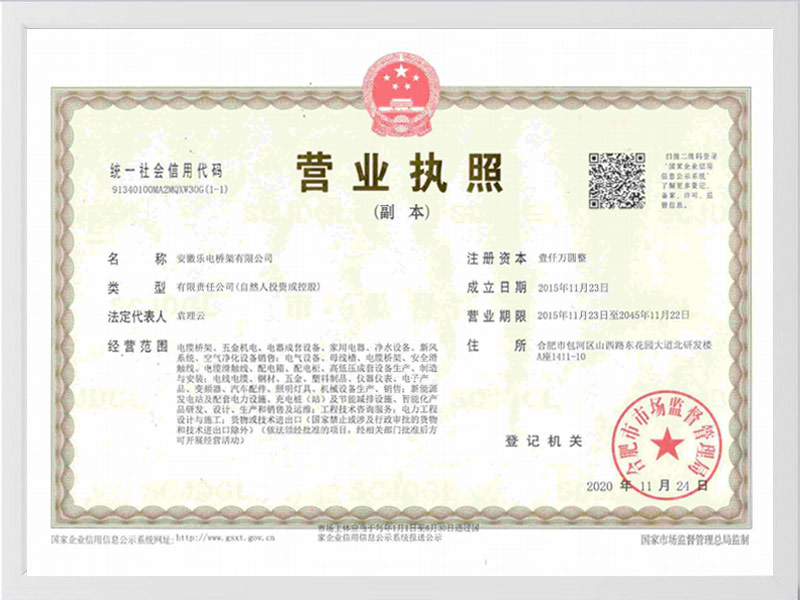 合肥营业执照